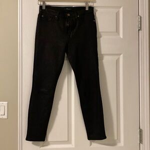 7 for all Mankind Black Pants